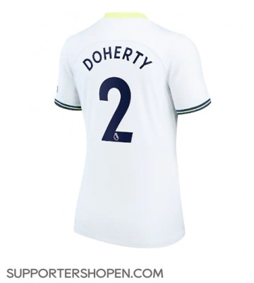 Tottenham Hotspur Matt Doherty #2 Hemma Matchtröja Dam 2022-23 Kortärmad